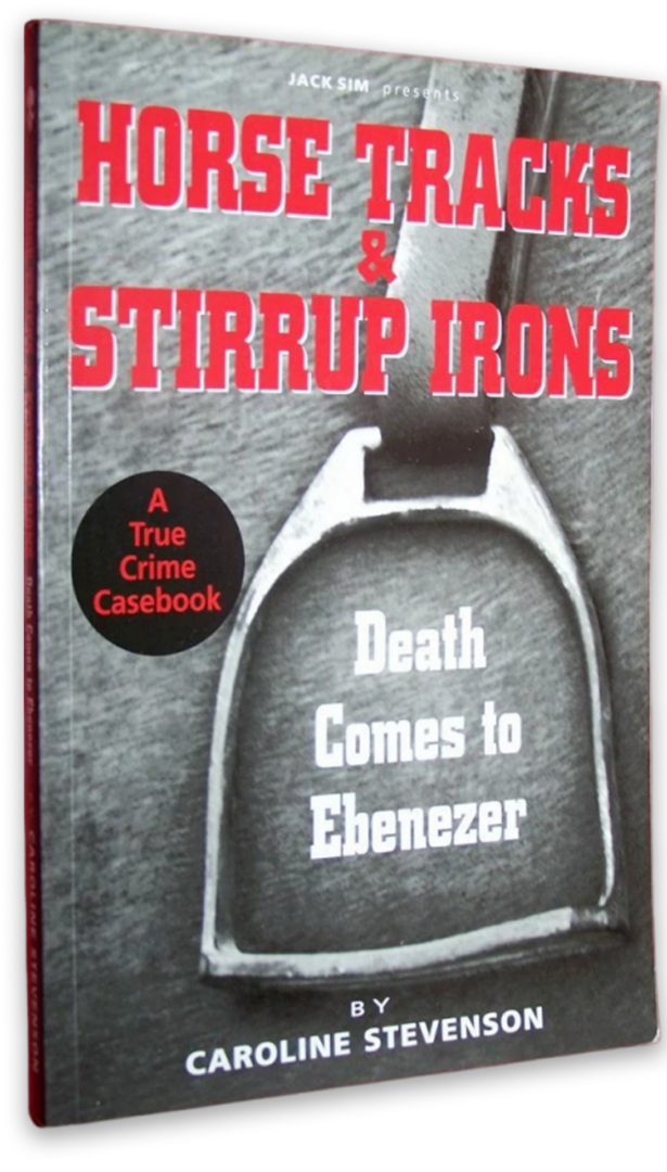 Caroline Stevenson's crime casebook cover